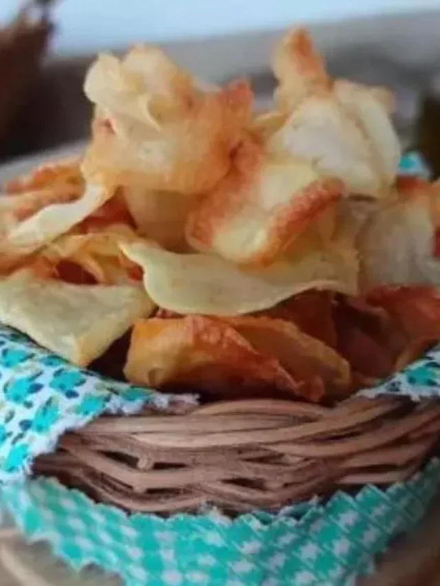 Batata Chips na Airfryer crocante e deliciosa